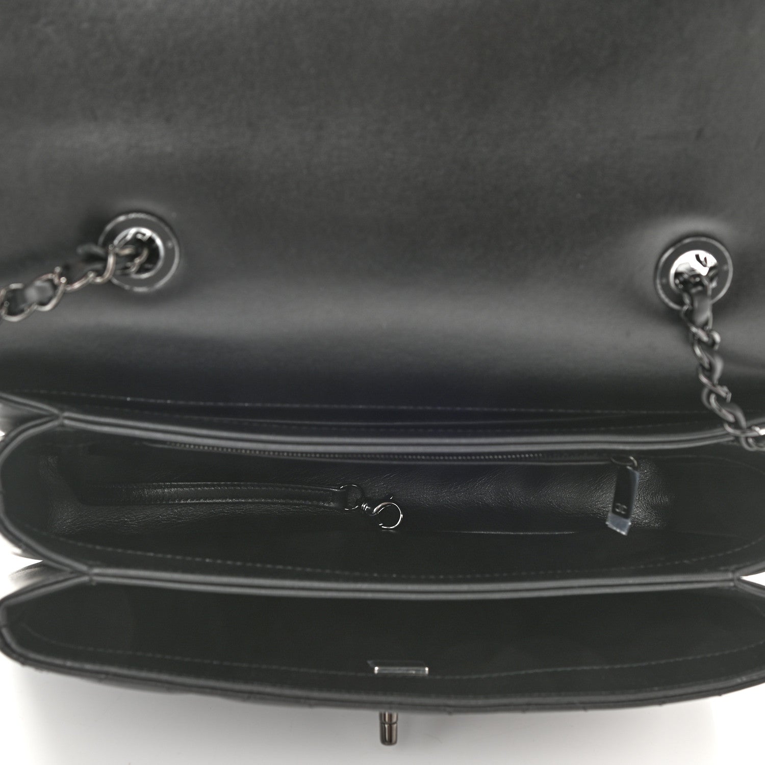 Chanel Lambskin Quilted Medium Trendy CC Flap Dual Handle Bag So Black 5 of 10