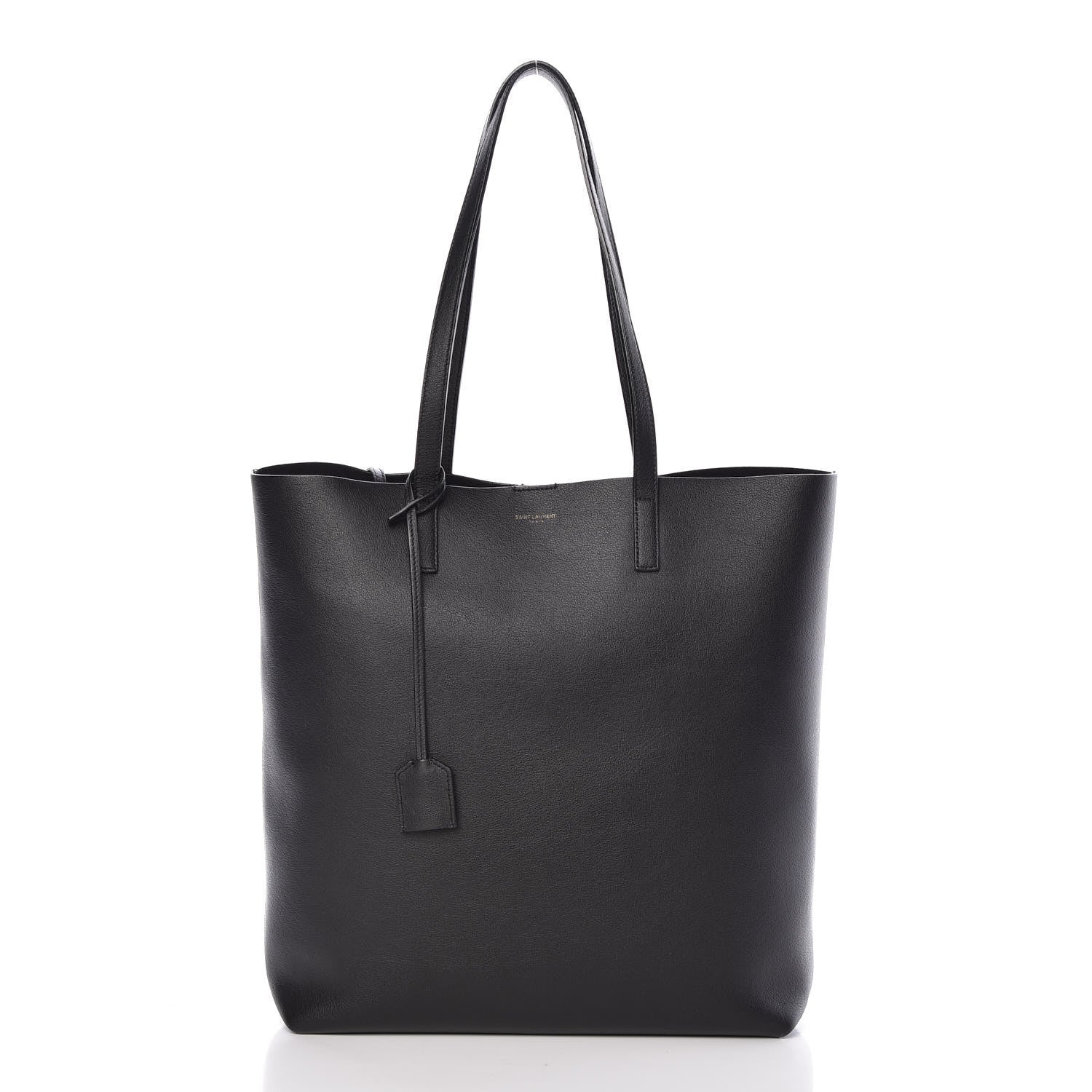 Saint Laurent Calfskin Medium Shopping Tote Black 3 of 10