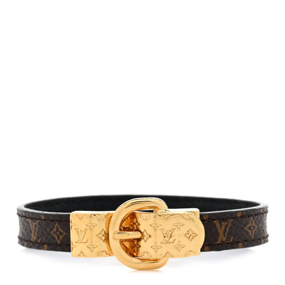 Louis Vuitton Monogram Fasten Your LV Bracelet 19 1 of 5