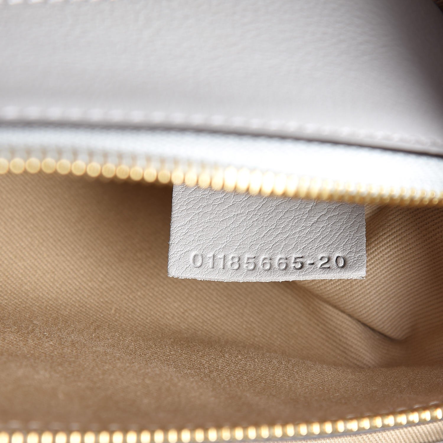 Chloe Calfskin Medium Faye Day Shoulder Bag Airy Grey 7 of 7