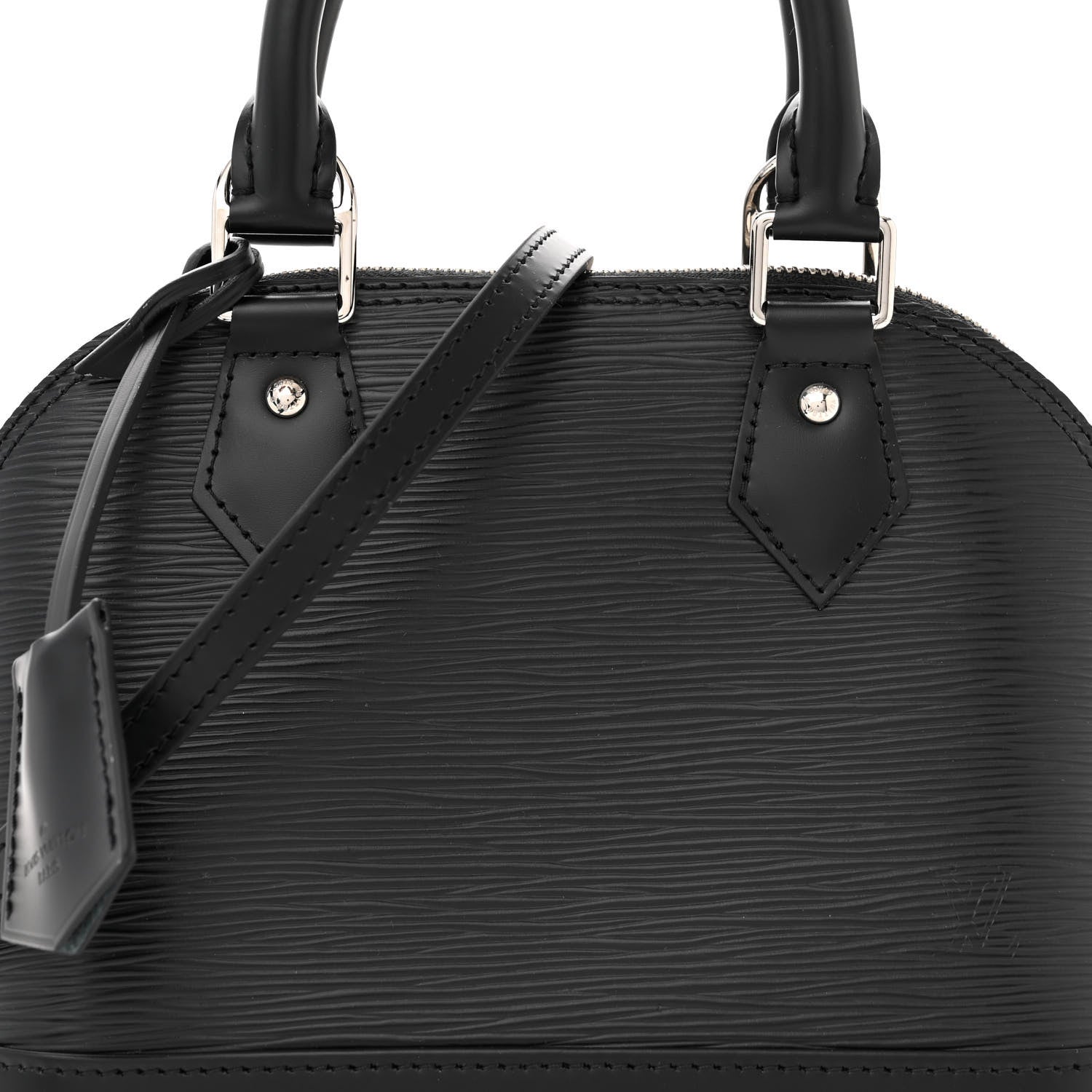 Louis Vuitton Epi Alma BB Black 7 of 10