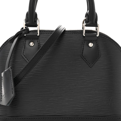 Louis Vuitton Epi Alma BB Black 7 of 10