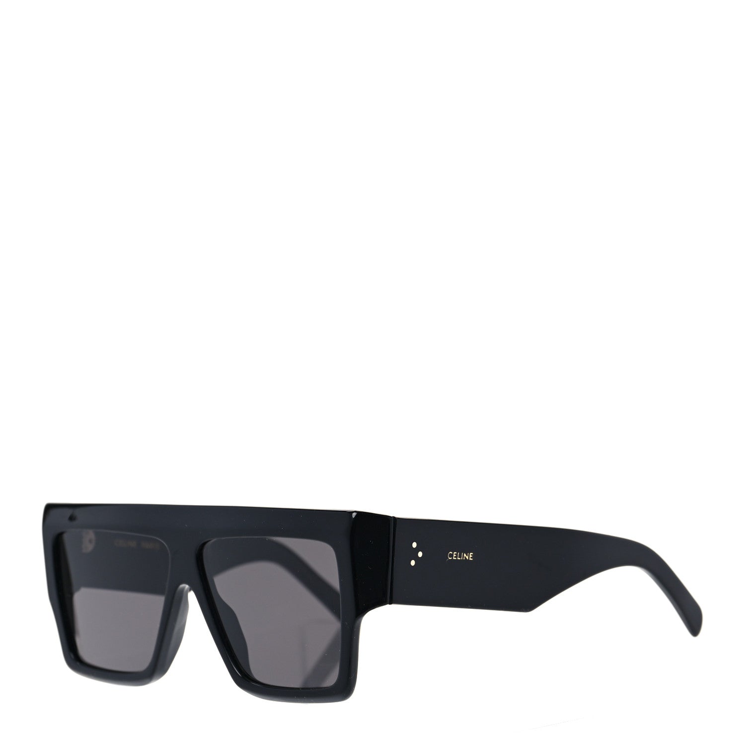 Celine Rectangular Sunglasses CL400921 Black 1 of 7
