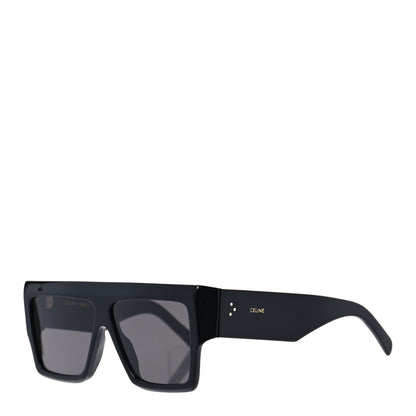 Celine Rectangular Sunglasses CL400921 Black 1 of 7