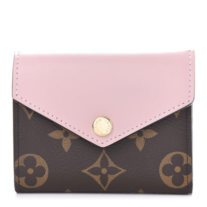 Louis Vuitton Monogram Zoe Wallet Rose Ballerine 1 of 9