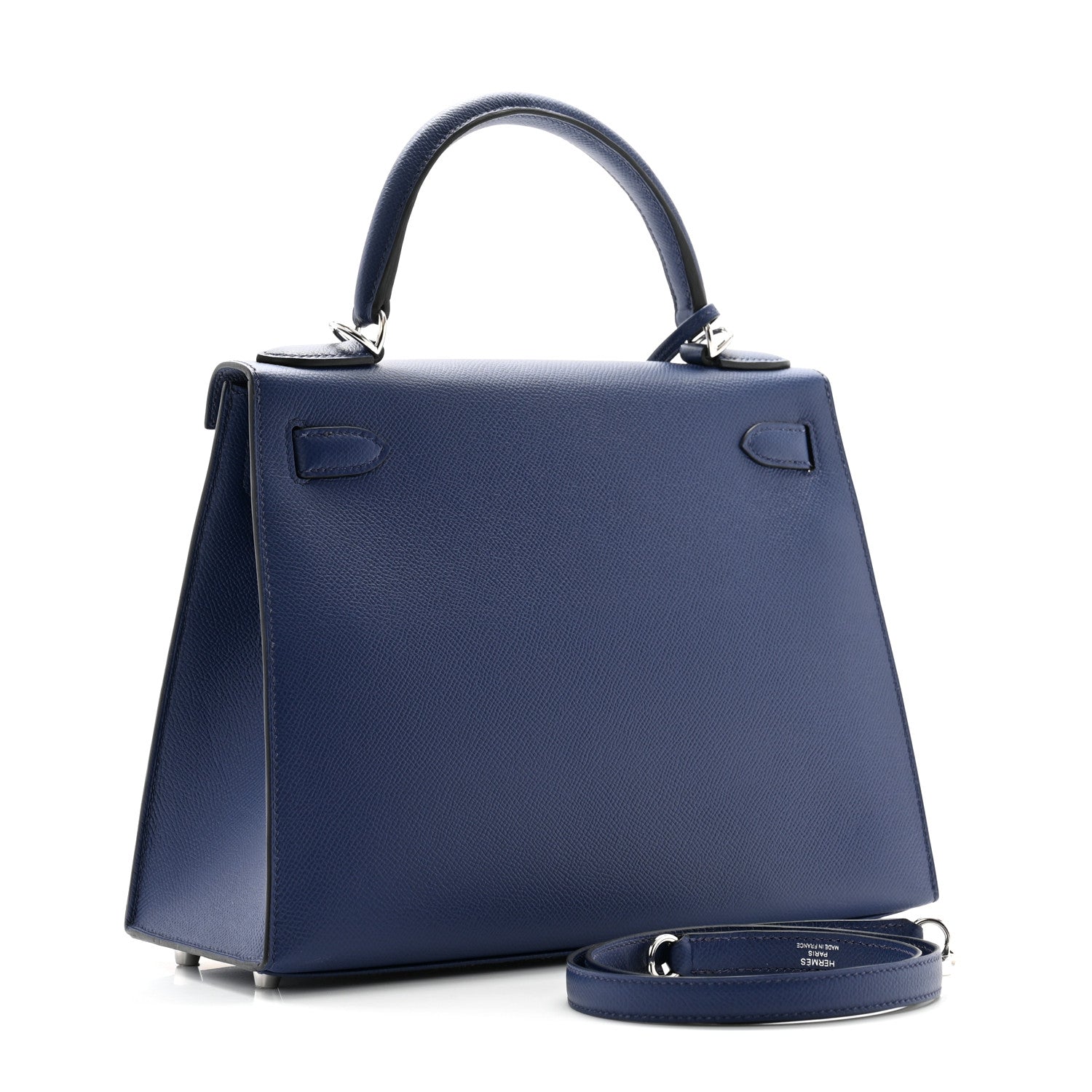 Hermes Epsom Kelly Sellier 28 Bleu Saphir 3 of 11