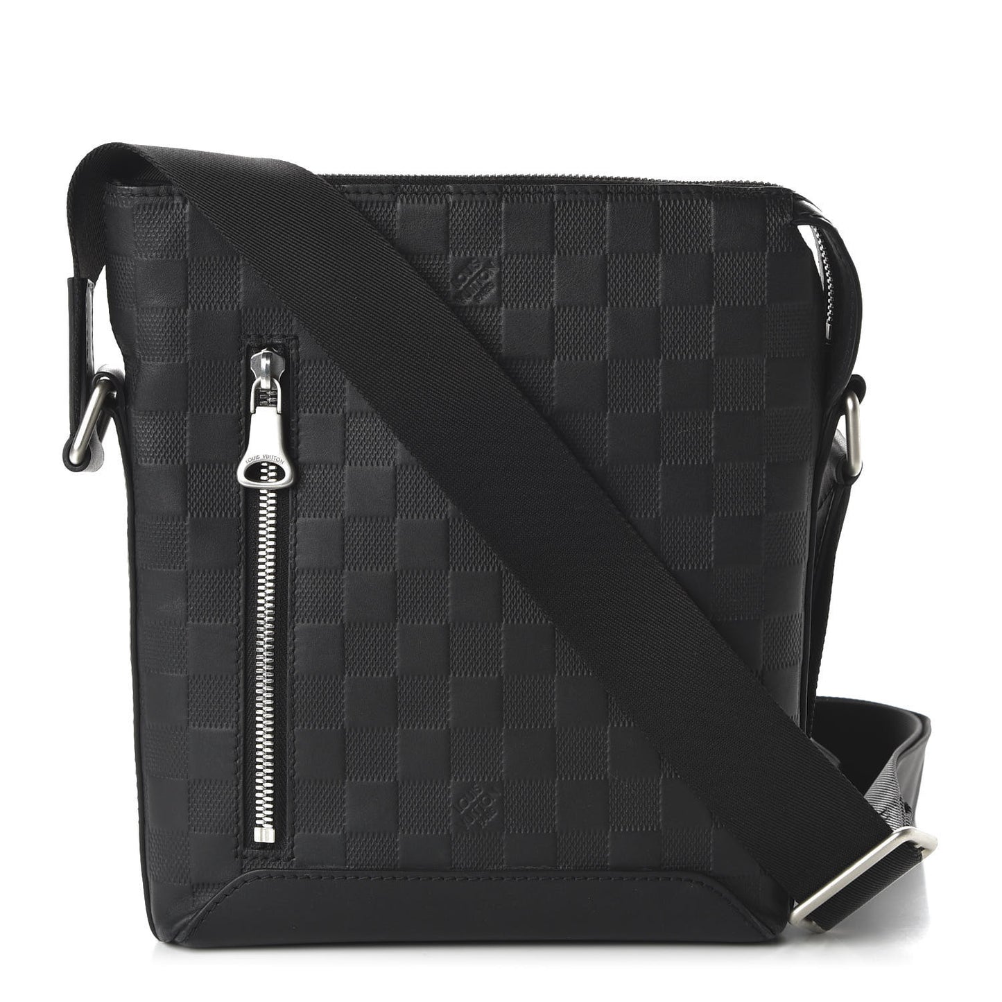 Damier Infini Discovery Messenger BB Onyx