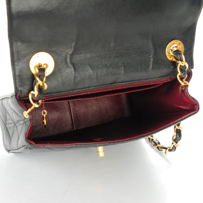 Chanel Lambskin Quilted Shoulder Flap Black 5 of 8