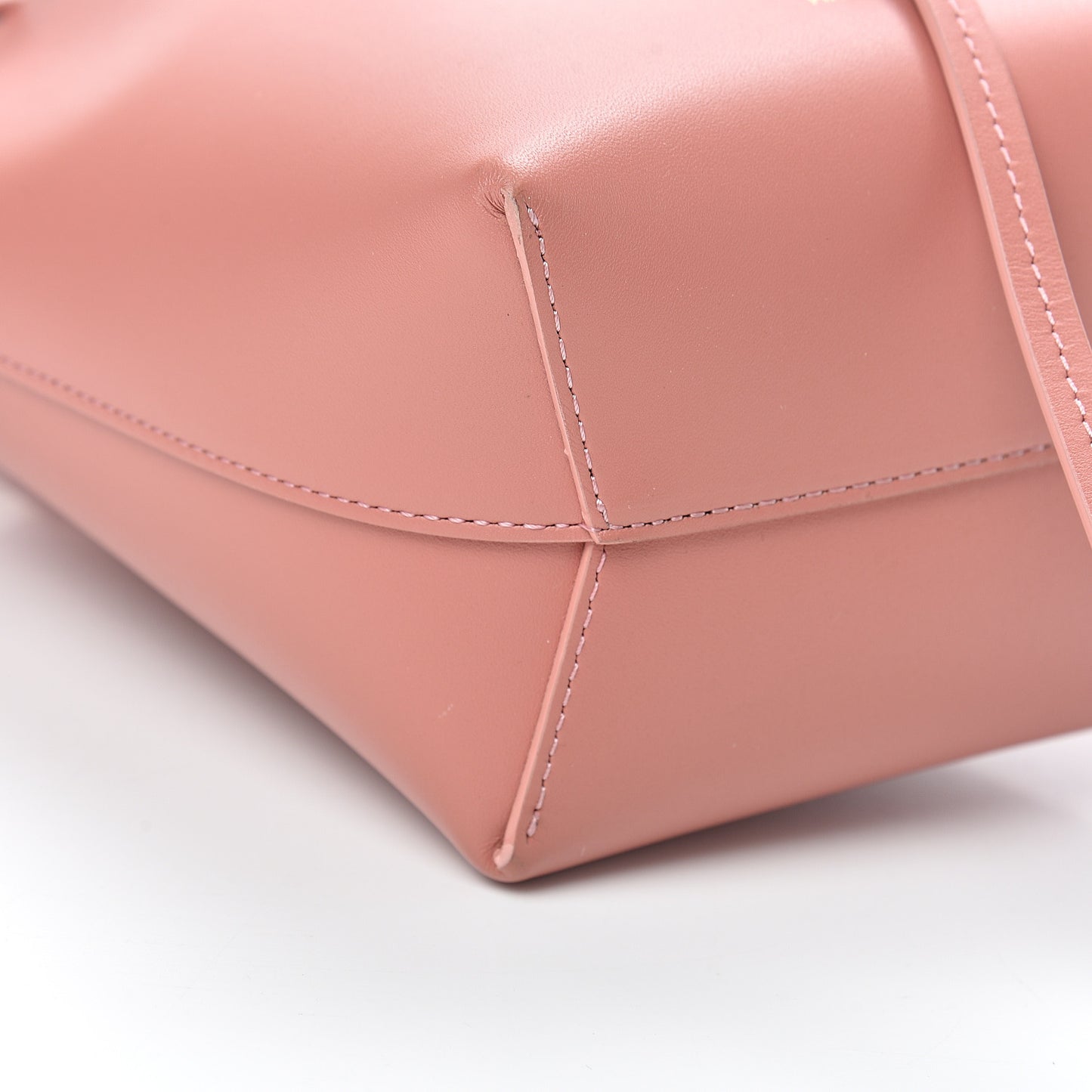 Calfskin Mini Mini Bucket Bag Blush