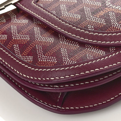 Goyard Goyardine 233 PM Shoulder Bag Burgundy 8 of 8