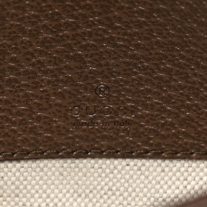 Gucci GG Supreme Monogram Textured Dollar Calfskin Blondie Belt Bag 85 34 Beige Ebony New Acero 7 of 11