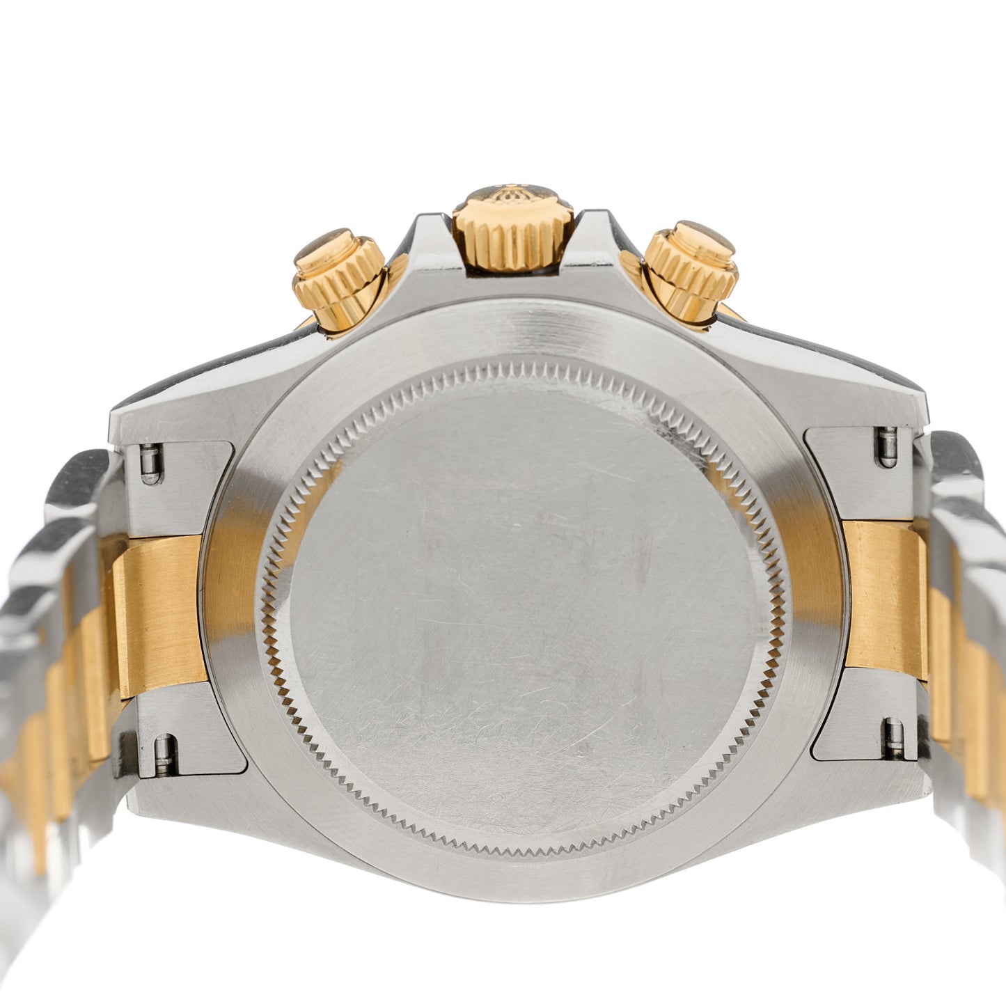 Stainless Steel 18K Yellow Gold 40mm Oyster Perpetual Cosmograph Daytona Watch White 116503