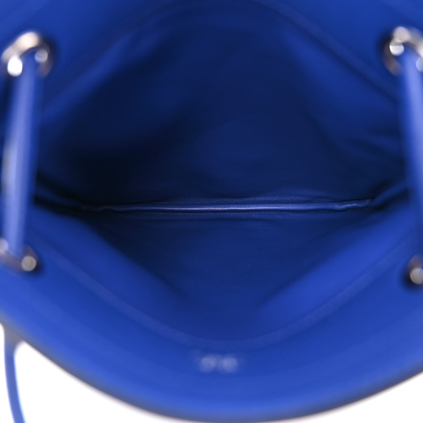 Milo Lambskin Swift Mini Aline Bleu Electrique