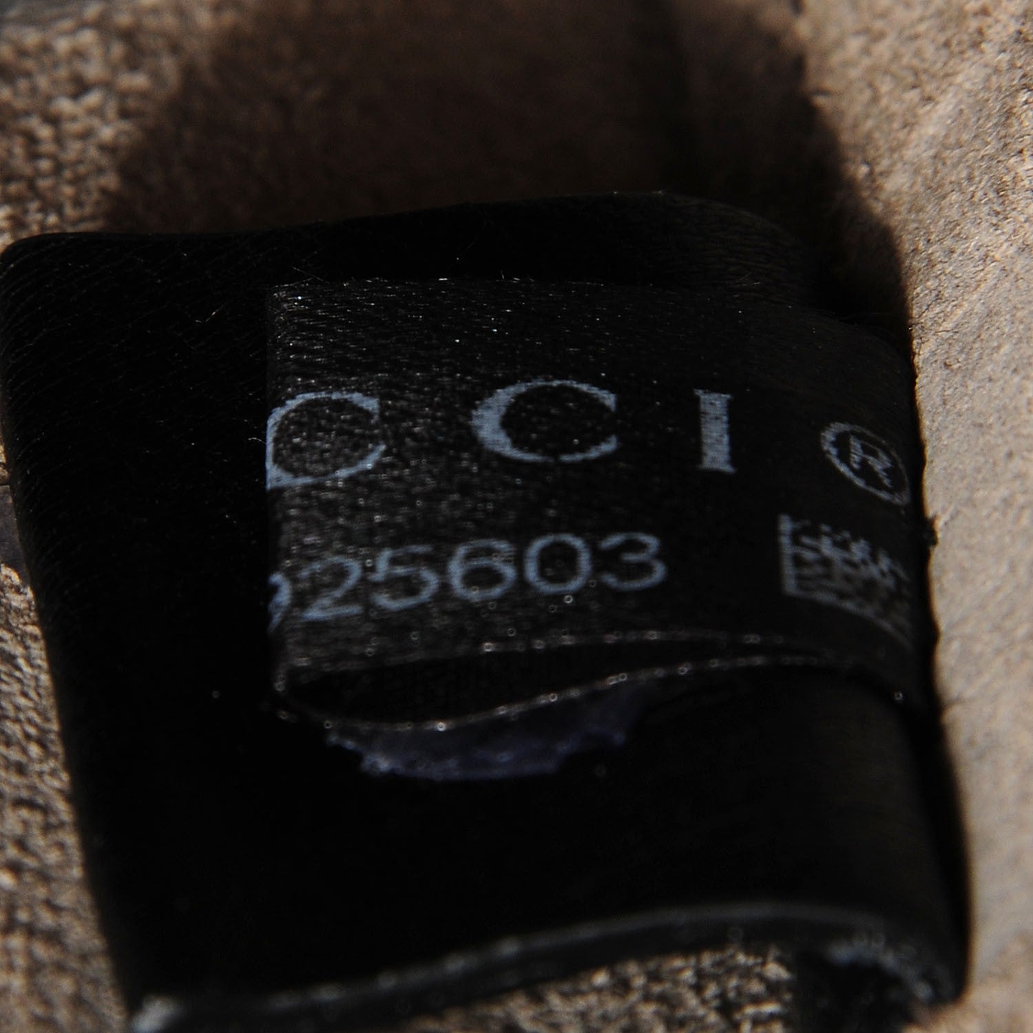 Gucci Suede Lady Web Shoulder Bag Black 9 of 9