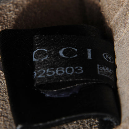 Gucci Suede Lady Web Shoulder Bag Black 9 of 9