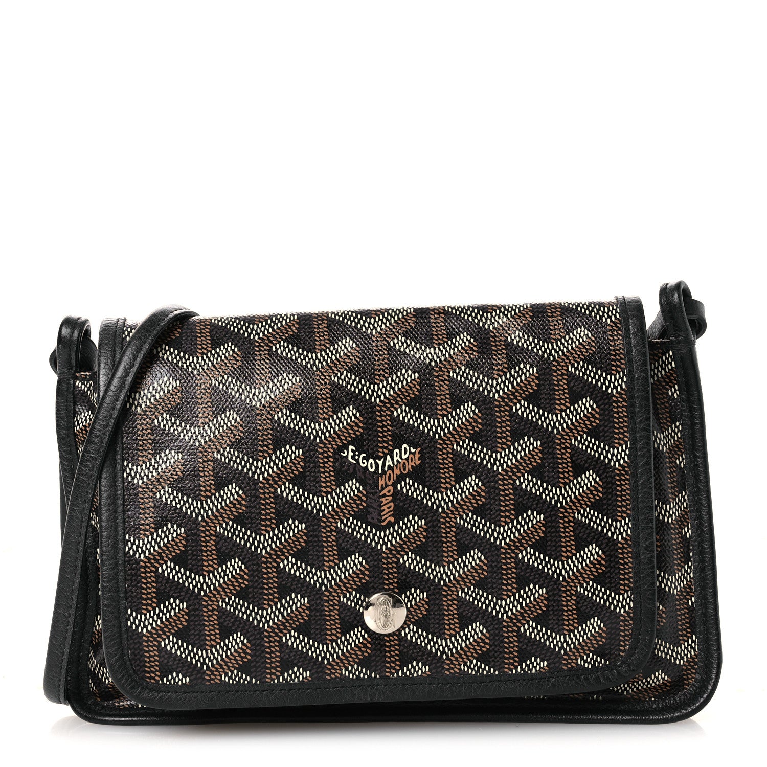Goyard Goyardine Plumet Wallet Clutch Black 1 of 10