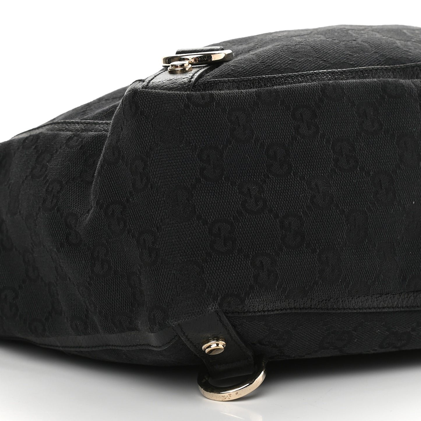 Monogram Small Abbey Tote Black