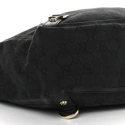 Gucci Monogram Small Abbey Tote Black 7 of 10