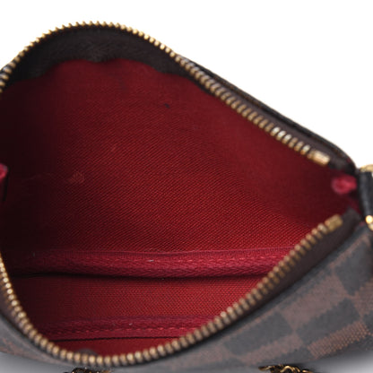 Louis Vuitton Damier Ebene Mini Pochette Accessories 4 of 5