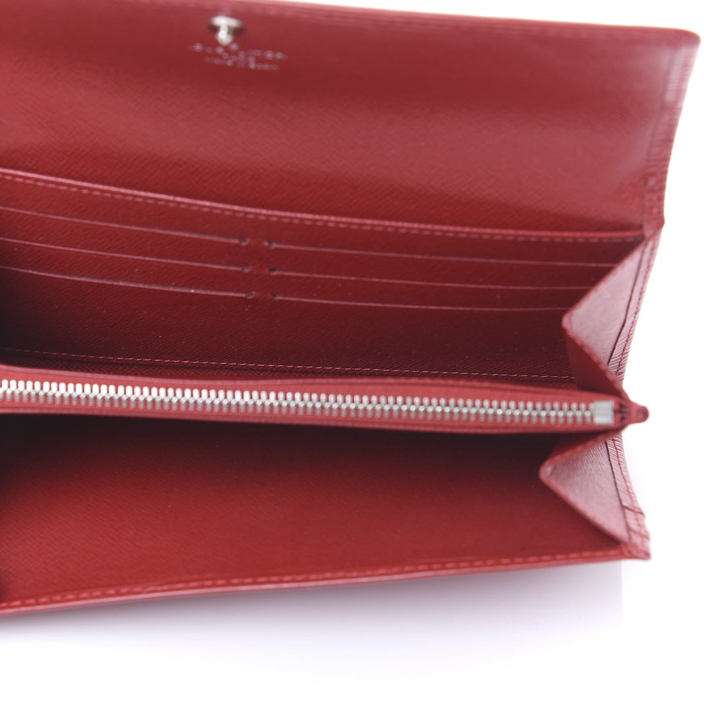 Epi Sarah Wallet Rouge