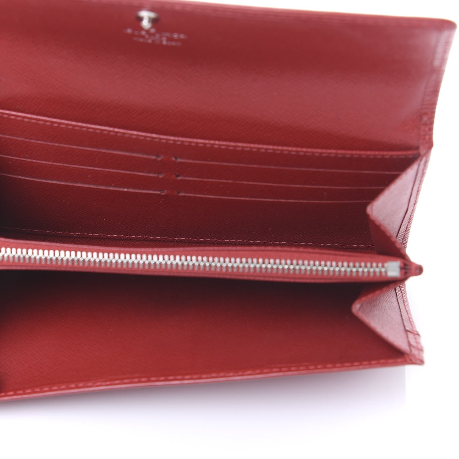 Louis Vuitton Epi Sarah Wallet Rouge 4 of 11