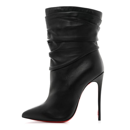 Christian Louboutin Calfskin Ishtar 120 Booties 37 Black 1 of 9