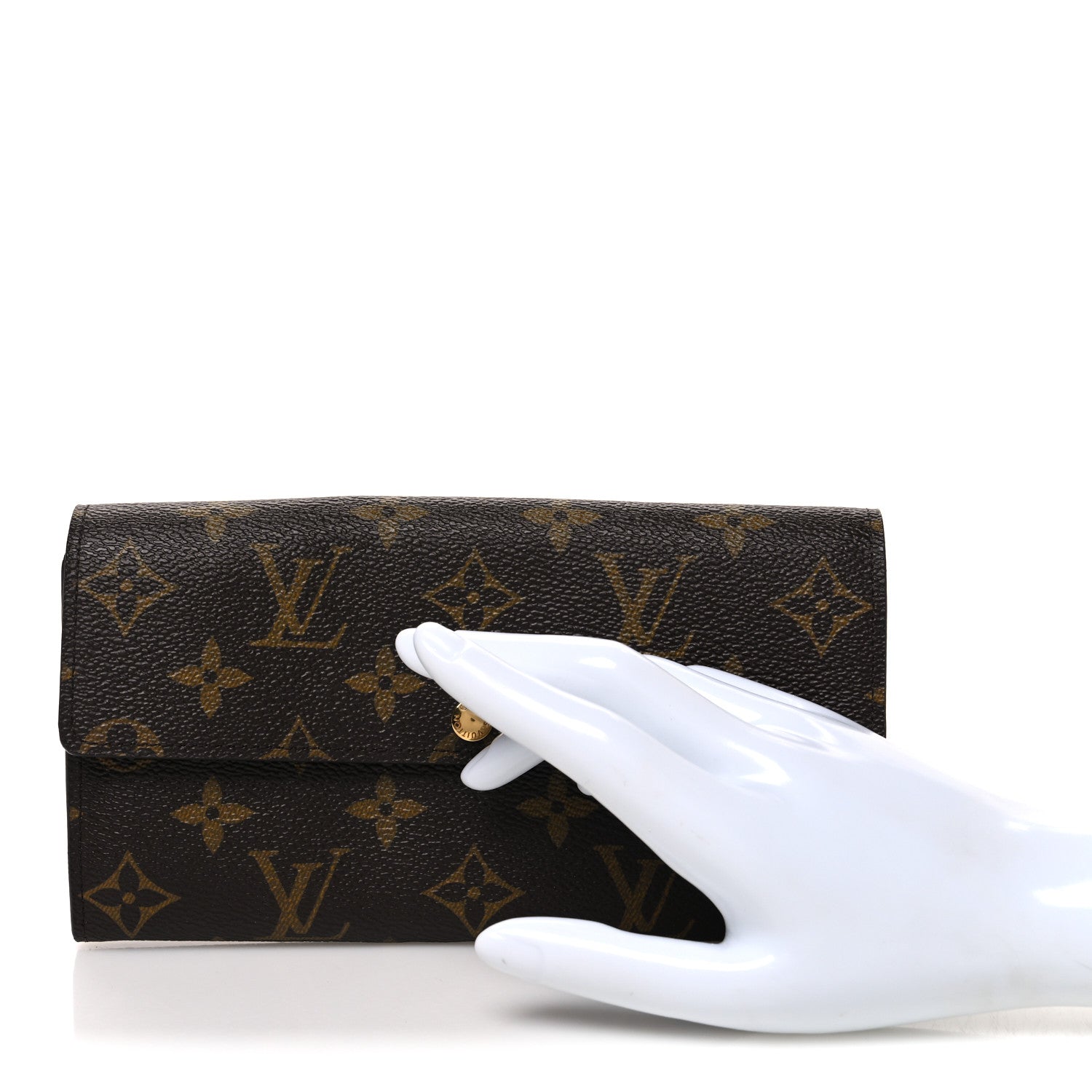Louis Vuitton Monogram Sarah Wallet 2 of 7
