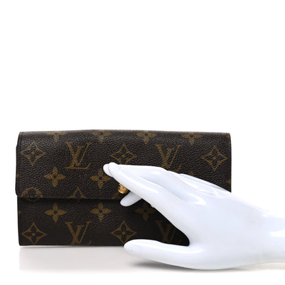 Louis Vuitton Monogram Sarah Wallet 2 of 7
