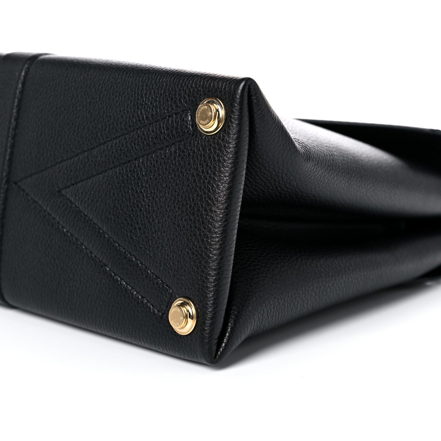 Grained Smooth Calfskin Rose Des Vents MM Black