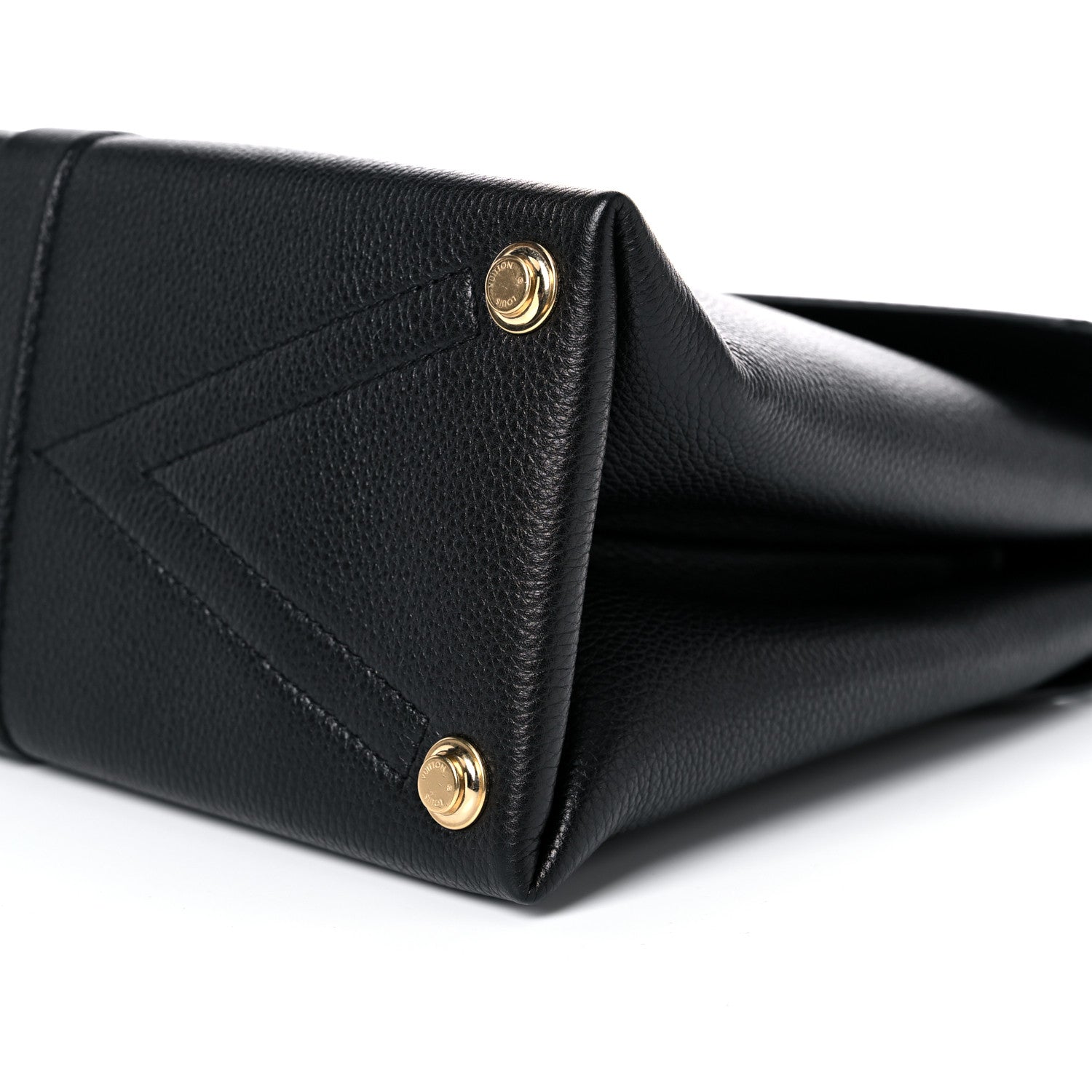 Louis Vuitton Grained Smooth Calfskin Rose Des Vents MM Black 8 of 12