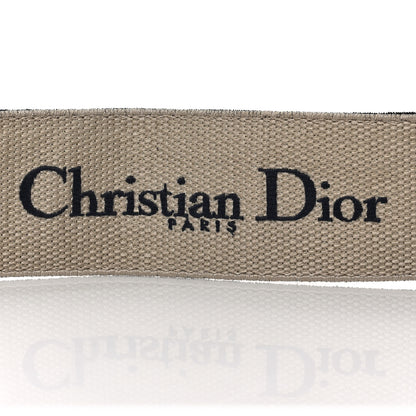 Christian Dior Canvas Embroidered Large Book Belt 85 34 Bleu 3 of 4