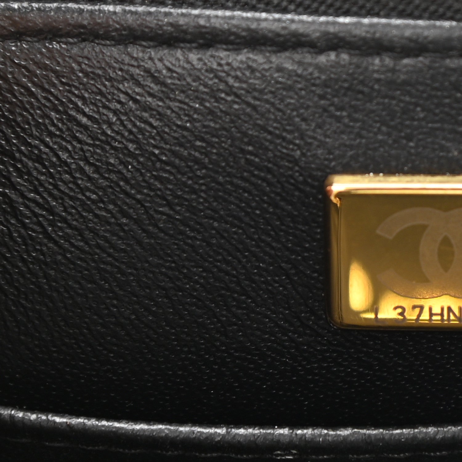 Chanel Caviar Quilted Small Top Handle Vanity Case With Chain Black 7 of 12