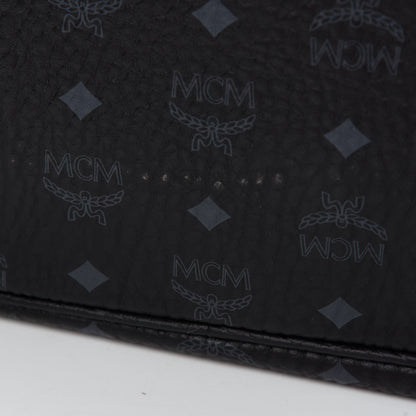 MCM Visetos Large Liz Reversible Shopper Tote Black 15 of 15