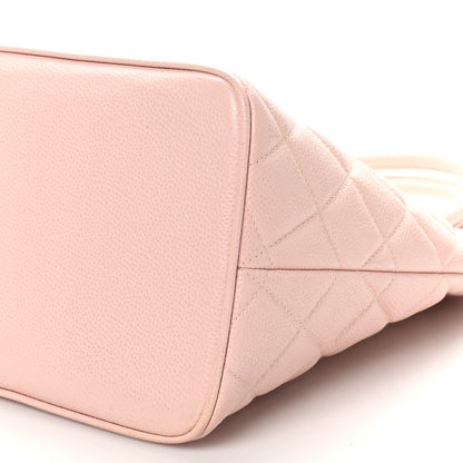 Chanel Caviar Quilted Medallion Tote Light Pink 10 of 10