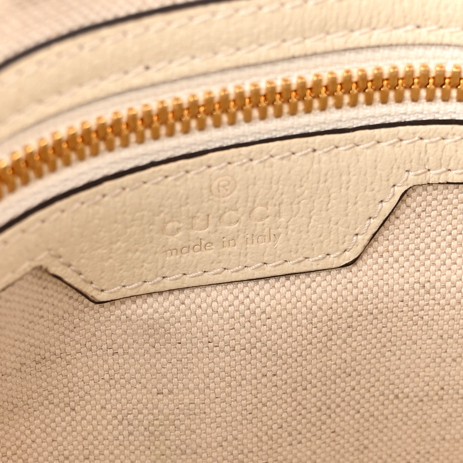 Gucci GG Supreme Monogram Web Large Ophidia Shoulder Bag Beige Ebony Mystic White 6 of 9