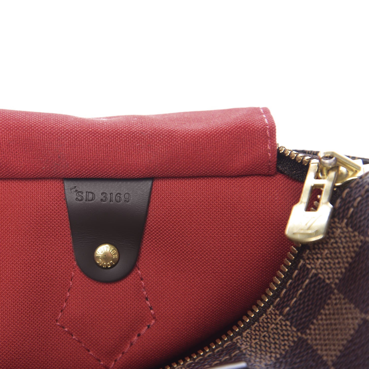 Louis Vuitton Damier Ebene Speedy Bandouliere 30 7 of 12
