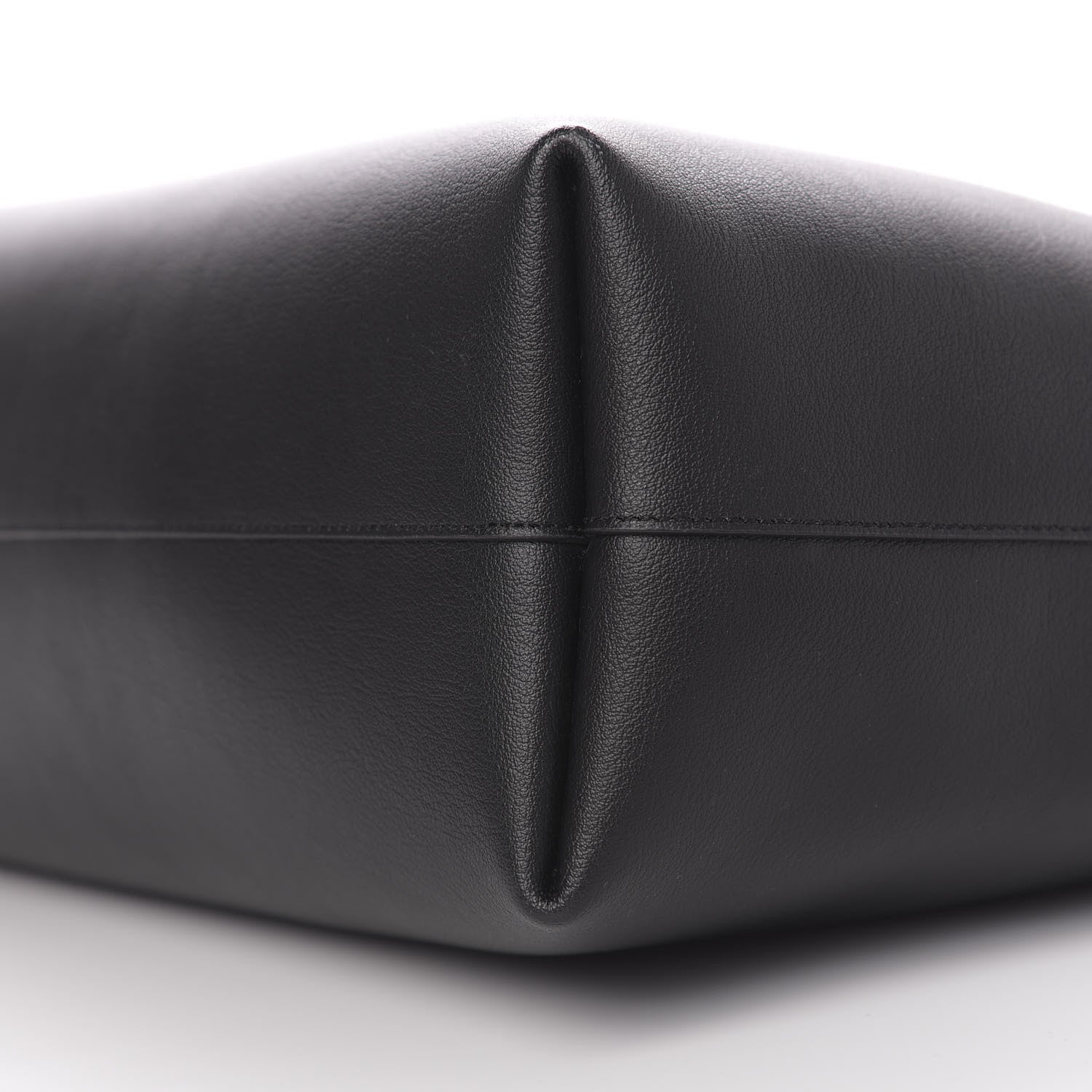 Saint Laurent Calfskin Large Shopping Tote Black 11 of 12