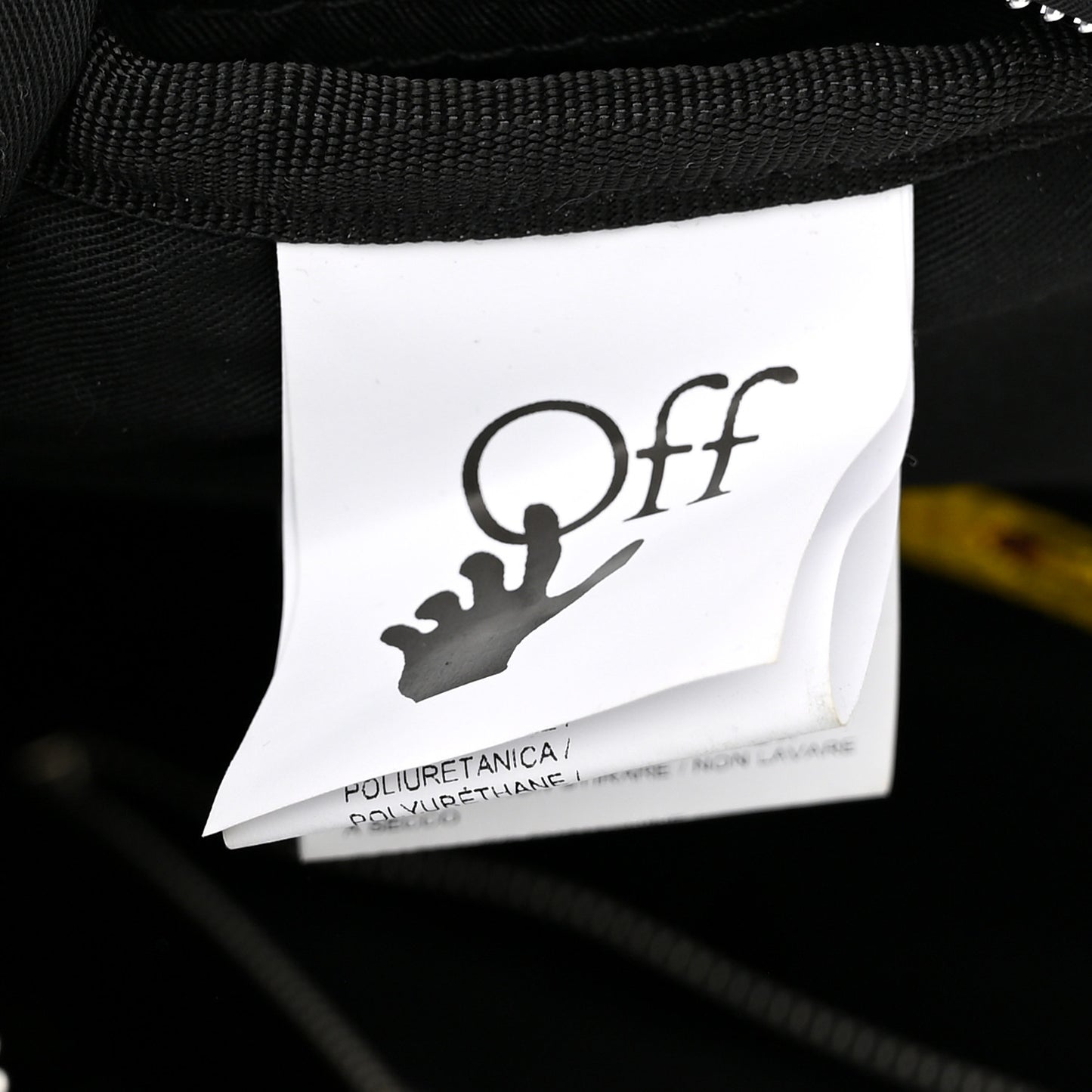 Canvas Logo Backpack Black