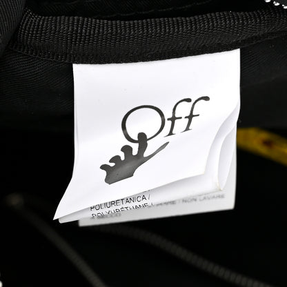 Off-White Canvas Logo Backpack Black 6 of 8
