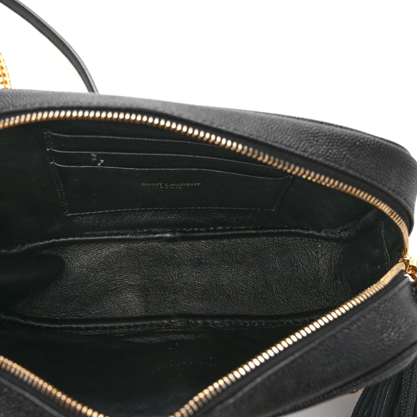 Grain De Poudre Matelasse Monogram Mini Lou Camera Bag Black