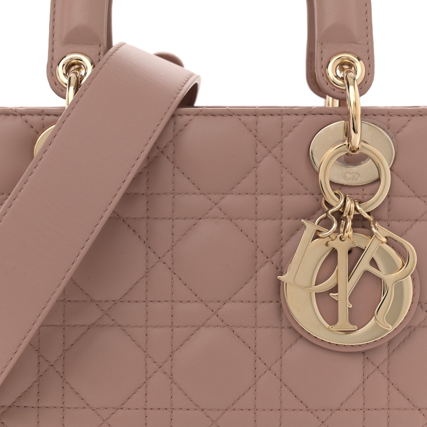 Lambskin Cannage Small My ABCDior Lady Dior Fard