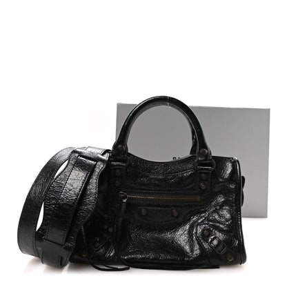 Balenciaga Agneau Arena Classic Hardware Le City Mini Black 11 of 11