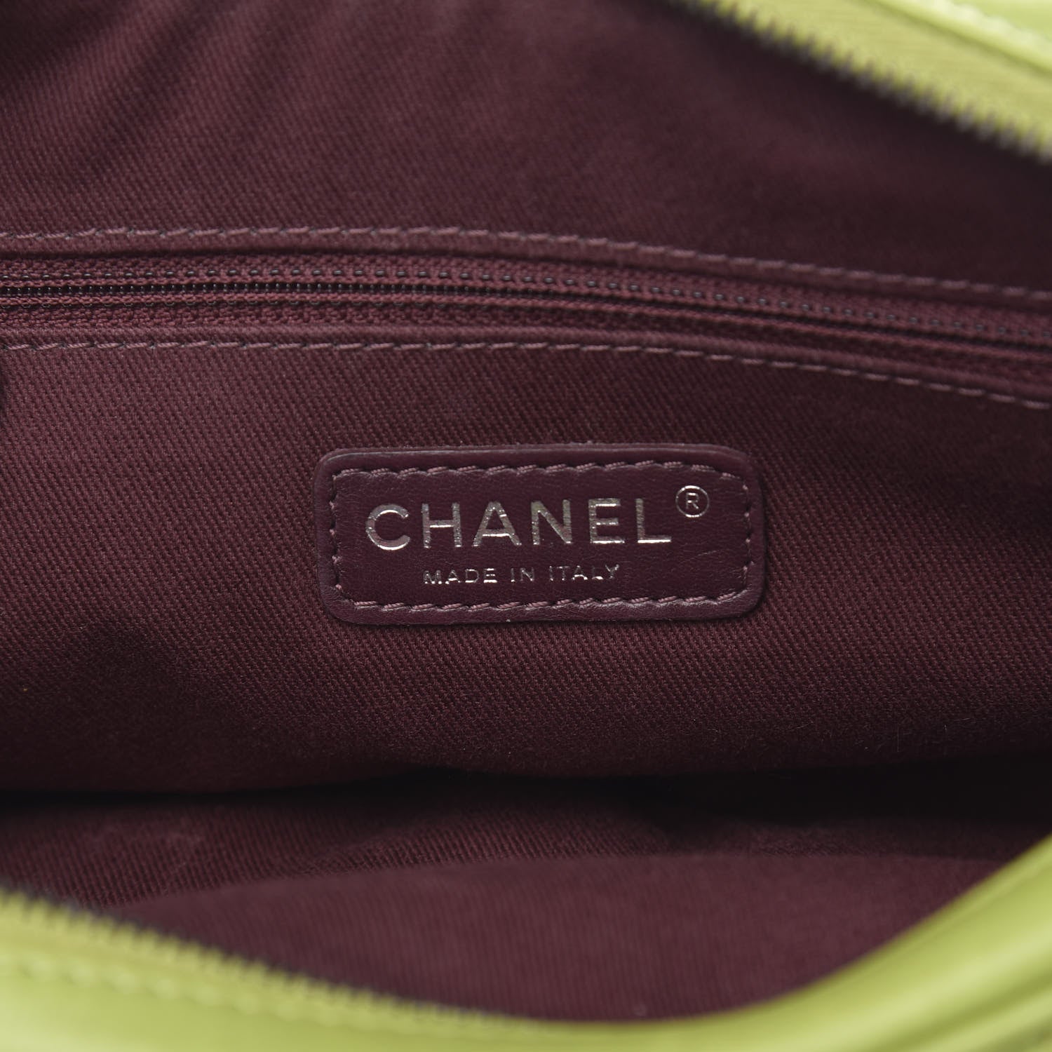 Chanel Calfskin Quilted Medium Coco Sporran Flap Green 6 of 16