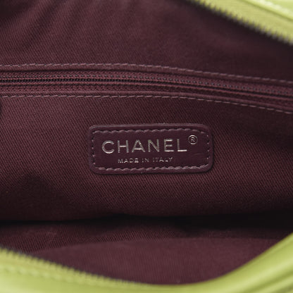 Chanel Calfskin Quilted Medium Coco Sporran Flap Green 6 of 16