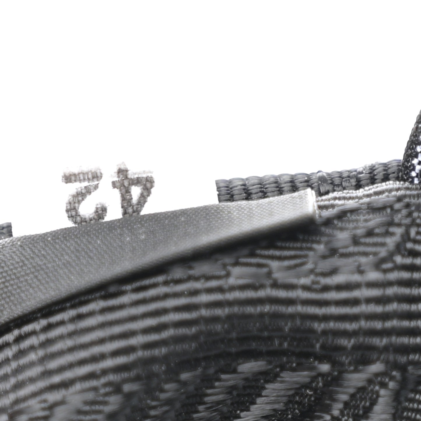 Tessuto Nylon Saffiano Mini Re-Edition 2005 Bag Black