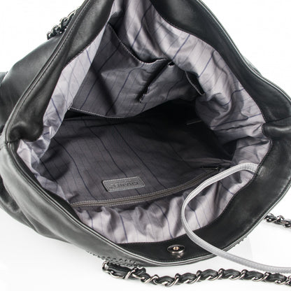 Chanel Lambskin CC Studded Bonbons Tote Black 5 of 7