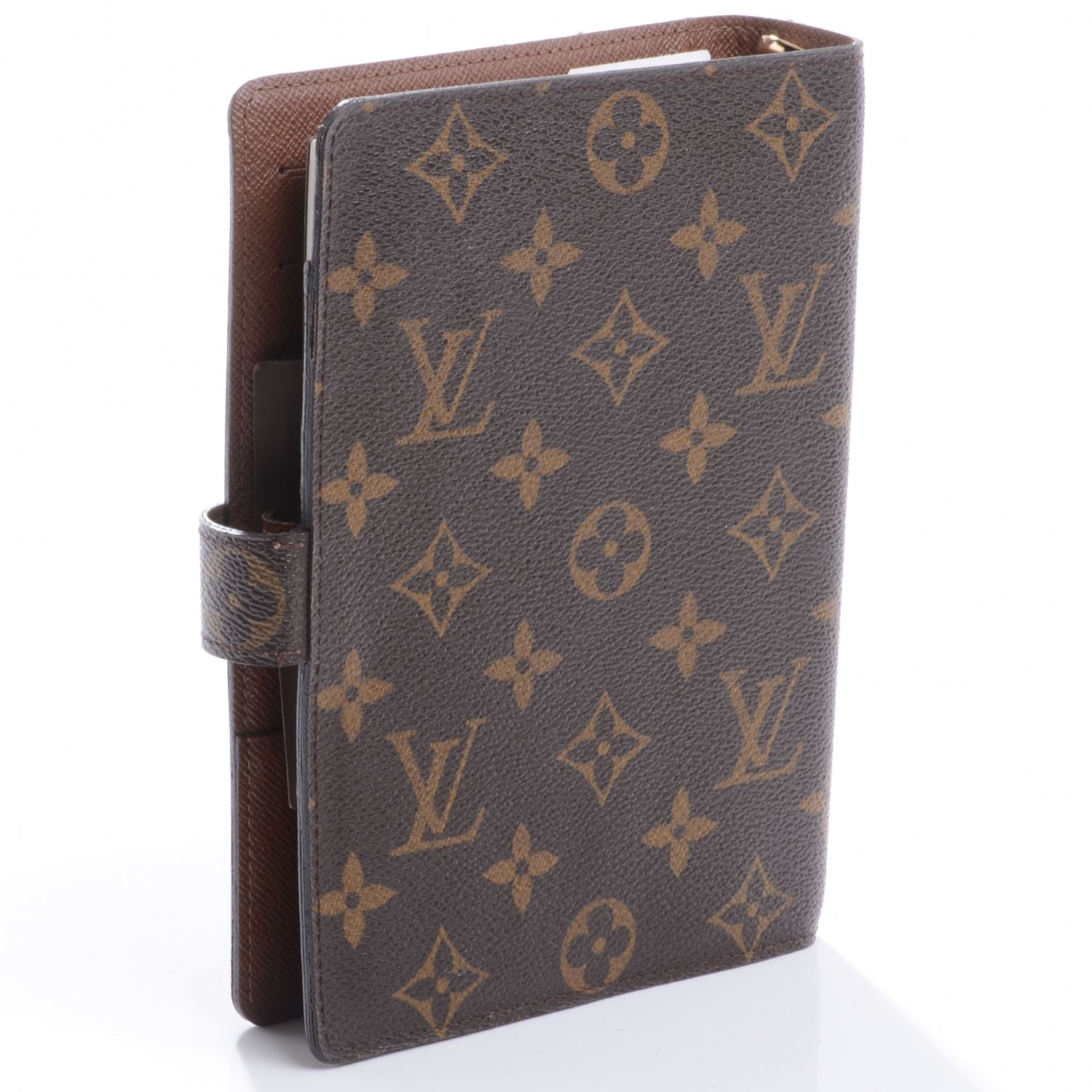 Louis Vuitton Monogram Agenda Medium Ring 3 of 9