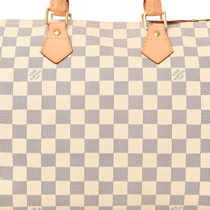 Louis Vuitton Damier Azur Speedy 30 8 of 10