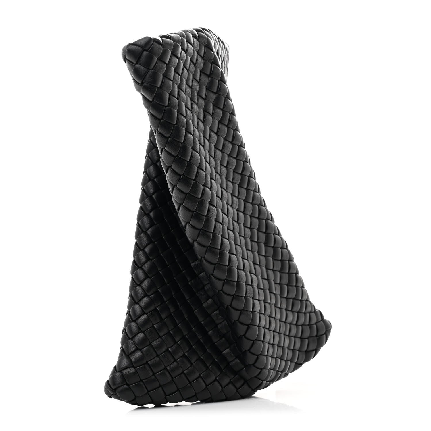 Bottega Veneta Nappa Intrecciato Crisscross Clutch Black 3 of 9