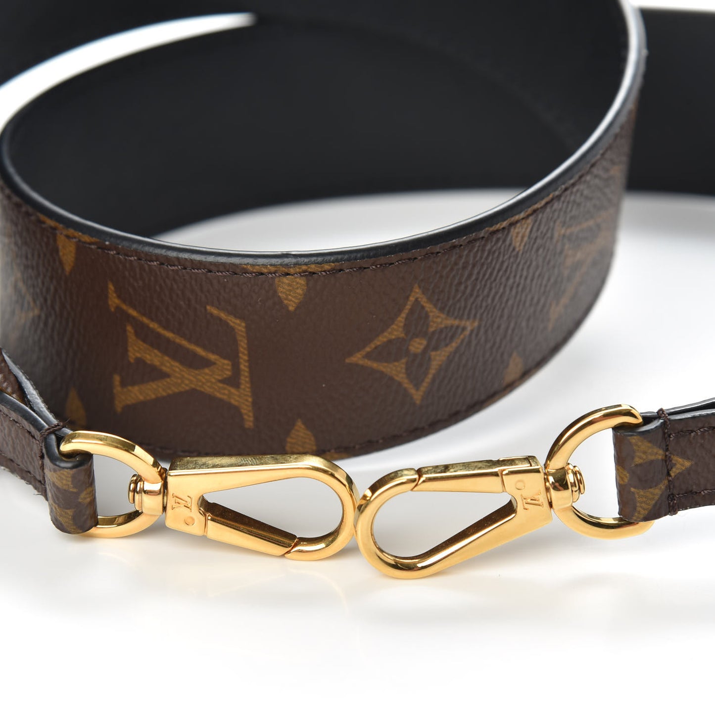 Monogram Bandouliere Shoulder Strap Black